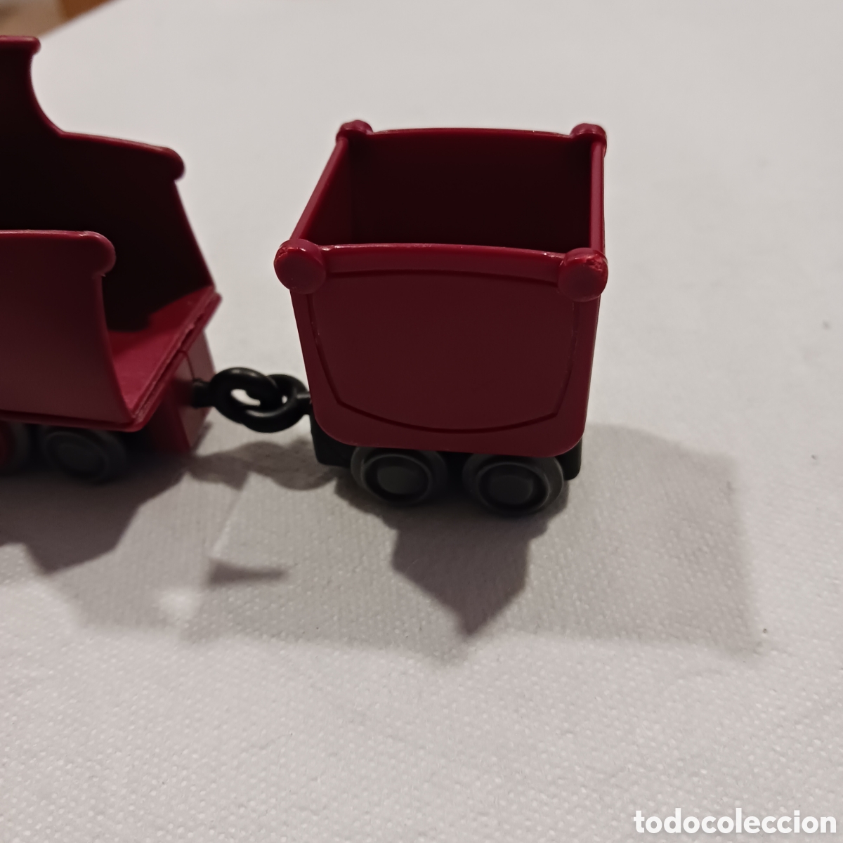 Trenes escala: Tren con remolque para carbon - Foto 4