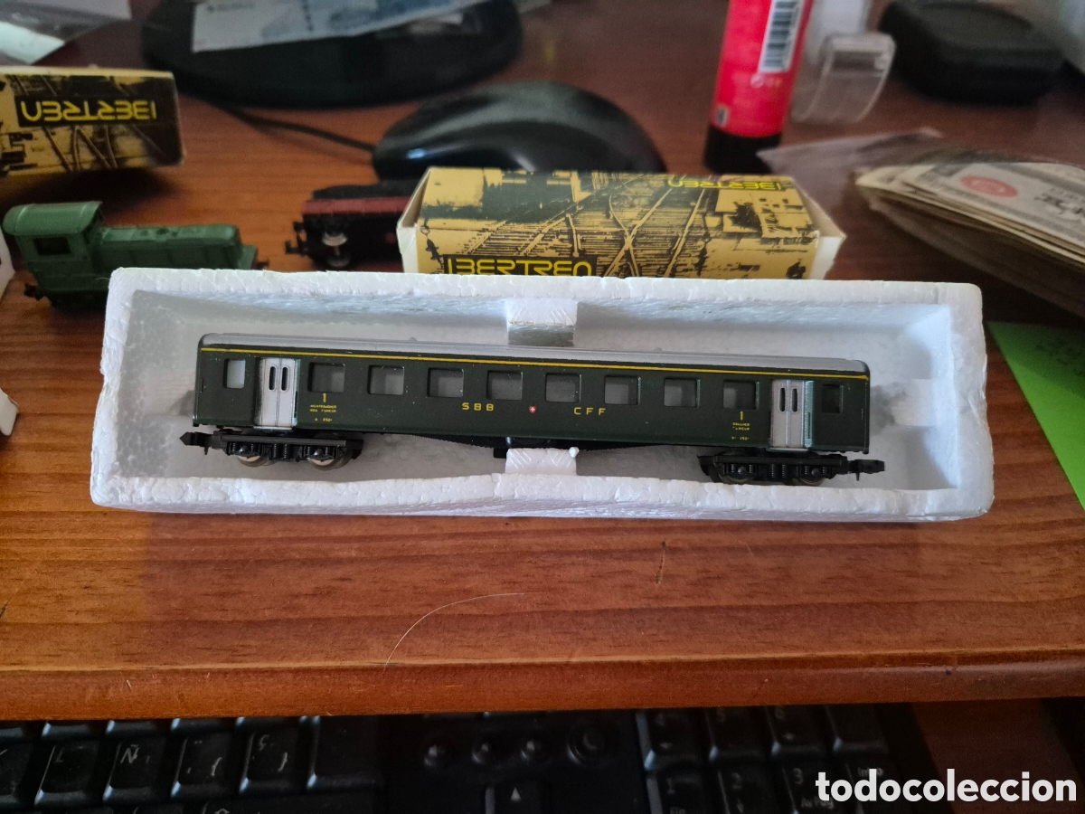Trenes escala: Vagon de tren nuevo sin circular - Foto 1