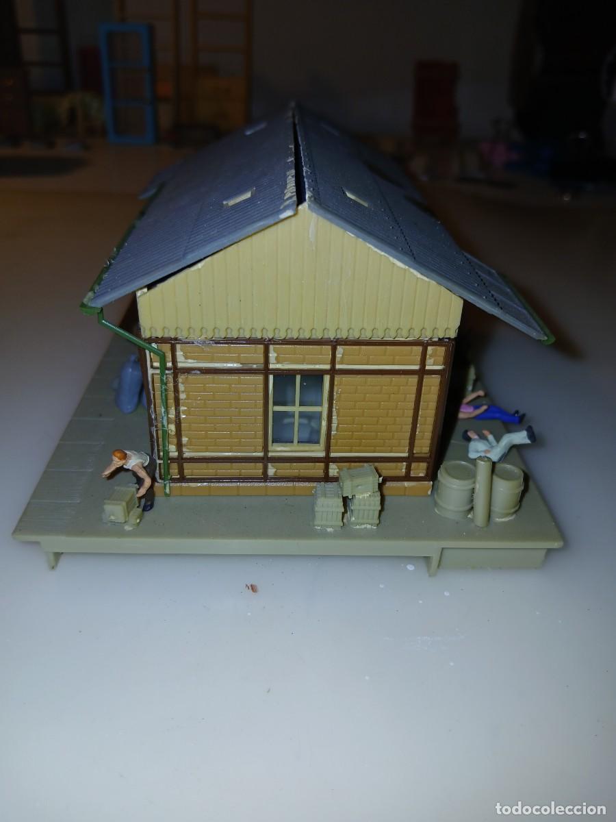 Trenes escala: Faller Edificios Escala H0 155 Almac&eacute;n con Muelle - Foto 4