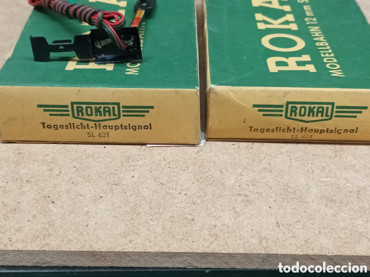 Trenes escala: 2 semaforos TT rokal SL621 - Foto 3