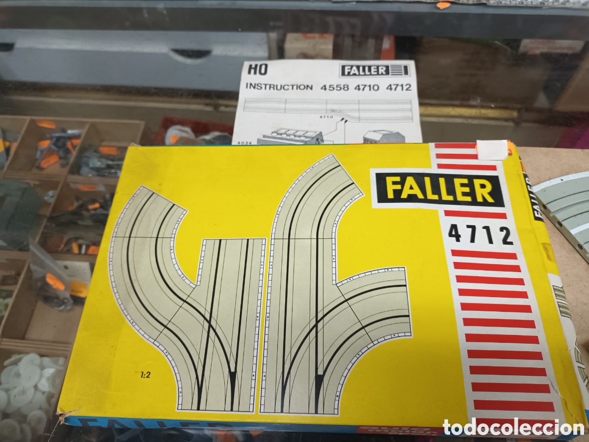 Trenes escala: Caja v&iacute;as faller 4712 - Foto 1