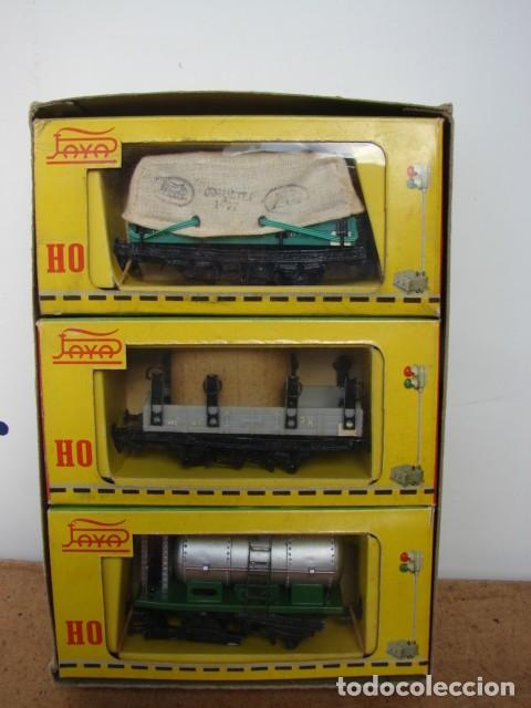 Trenes escala: CAJA CON 3 VAGONES - PAY&Agrave; - REF. 1624 - Foto 2