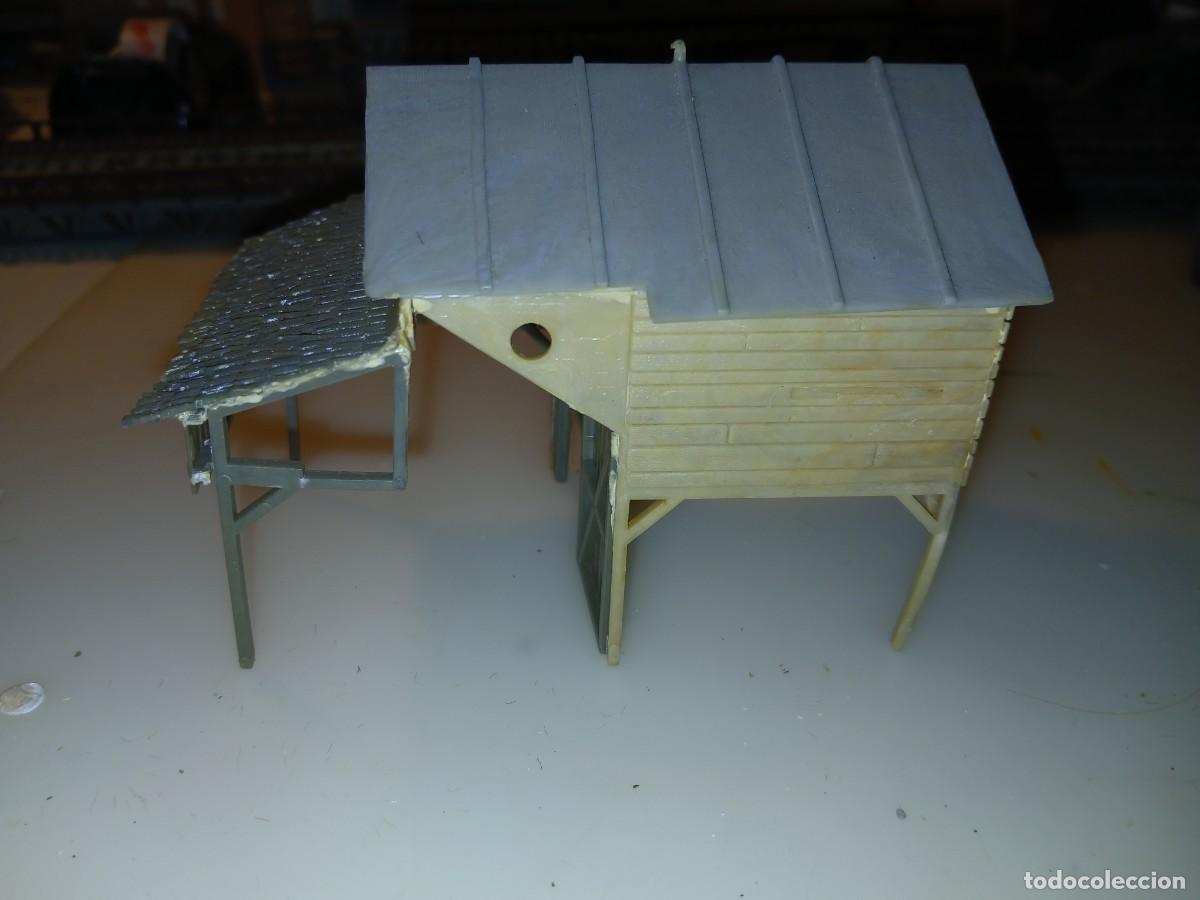 Trenes escala: MAQUETA CASA HO INCOMPLETA - Foto 1