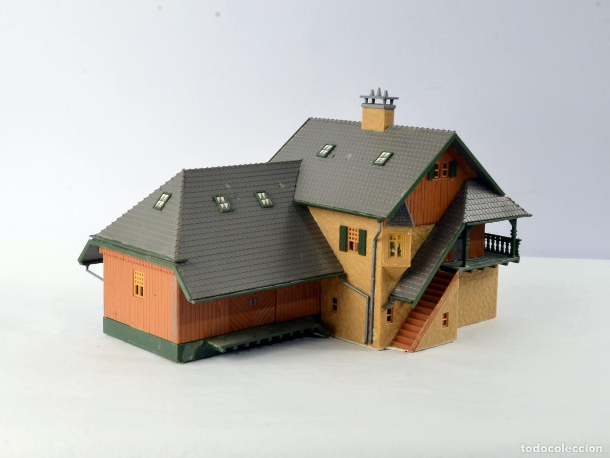 Trenes escala: Vollmer Edificios Escala H0 Estaci&oacute;n de Mercanc&iacute;as - Foto 1