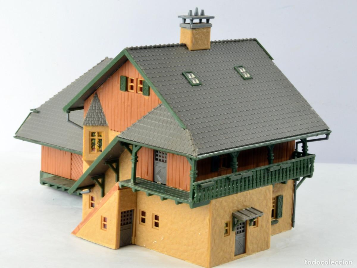 Trenes escala: Vollmer Edificios Escala H0 Estaci&oacute;n de Mercanc&iacute;as - Foto 3