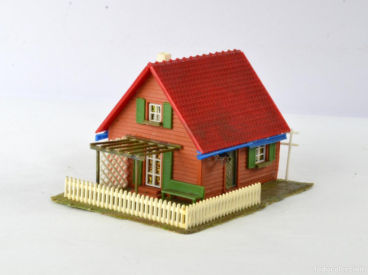 Trenes escala: Faller Edificios Escala H0 1:87 Casa de Madera - Foto 1