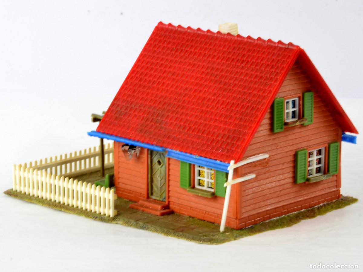 Trenes escala: Faller Edificios Escala H0 1:87 Casa de Madera - Foto 2