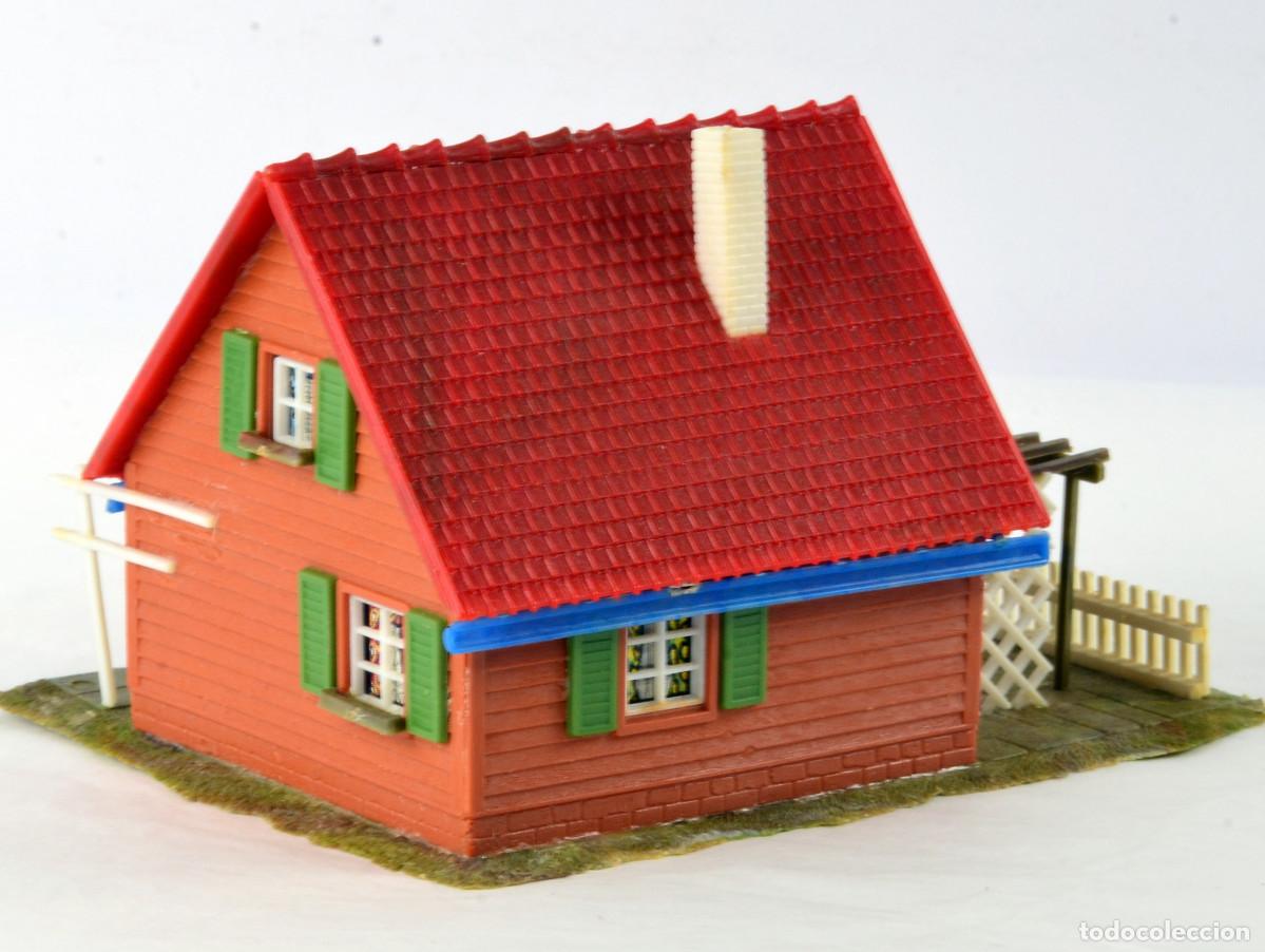 Trenes escala: Faller Edificios Escala H0 1:87 Casa de Madera - Foto 3