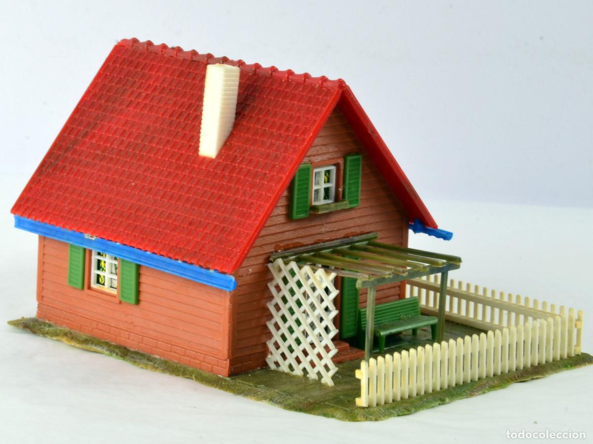 Trenes escala: Faller Edificios Escala H0 1:87 Casa de Madera - Foto 4
