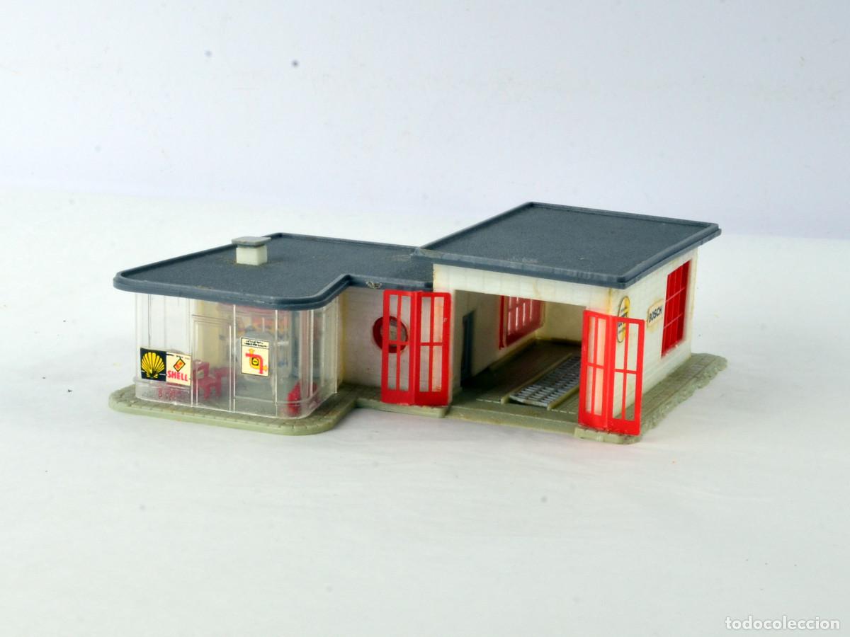 Trenes Escala: Faller Edificios Escala H0 1:87 Edificio Gasolinera / Lavado de Coches