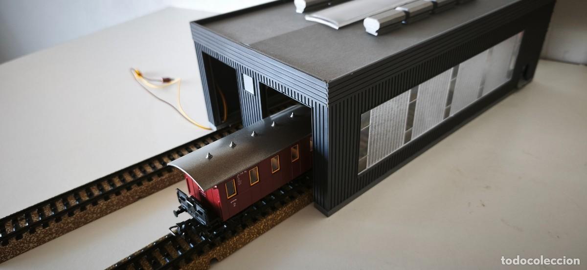 Trenes escala: HANGAR FERROVIARIO HO - Foto 11