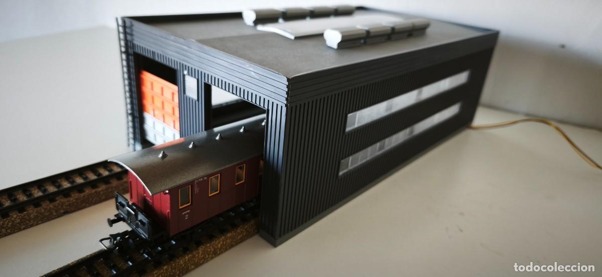 Trenes escala: HANGAR FERROVIARIO HO - Foto 12