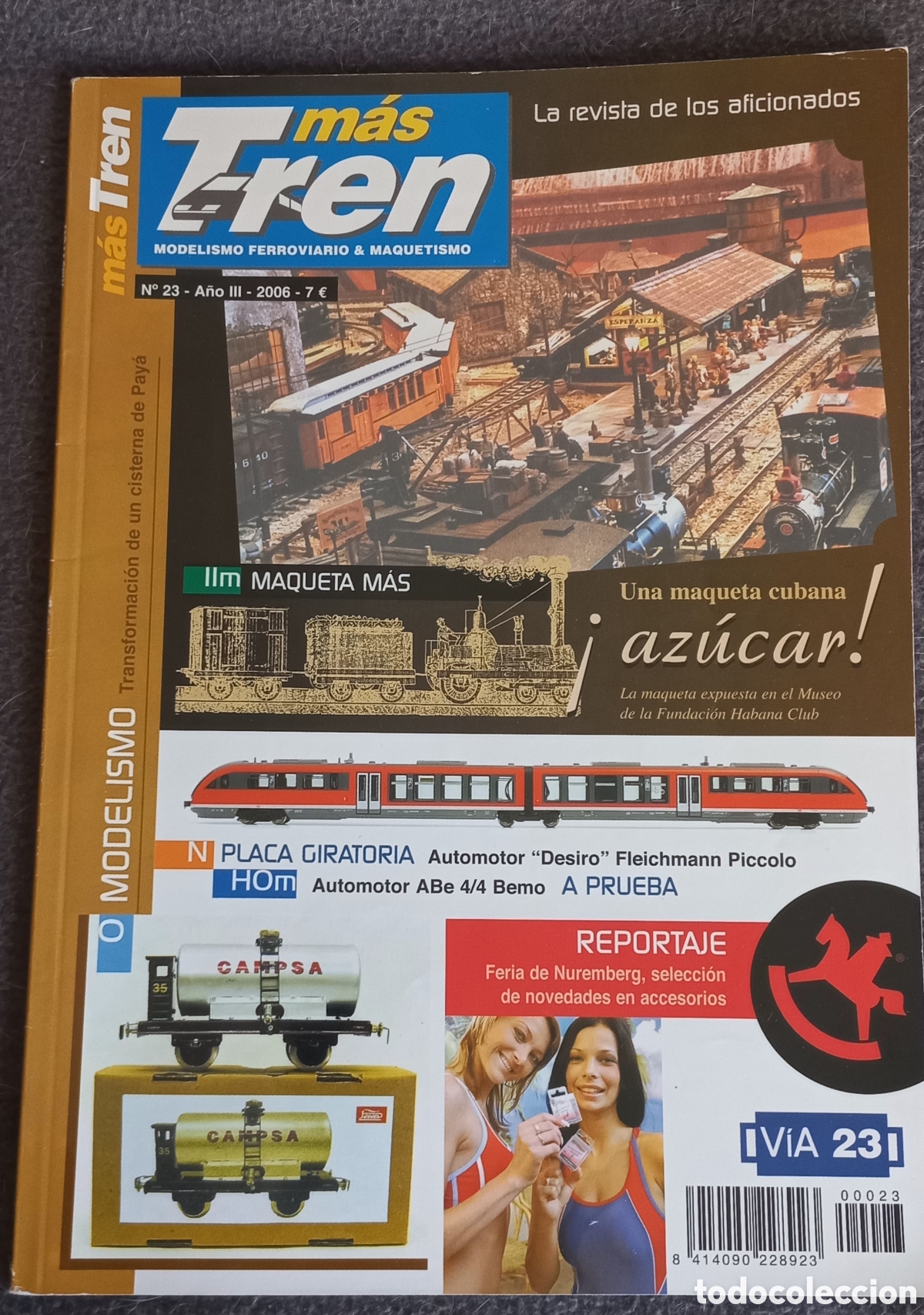 Trenes Escala: M&aacute;s Tren revista n&uacute;mero 23.