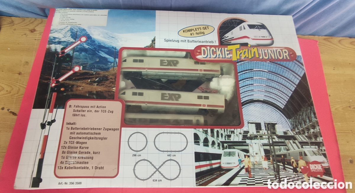 Trenes escala: Tren Dickie 41 piezas nuevo - Foto 1