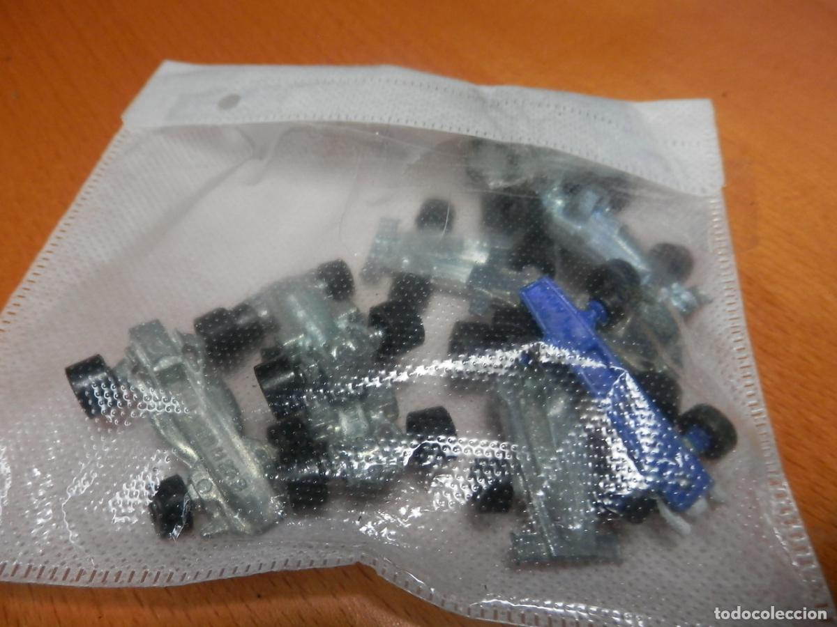 Trenes Escala: LOTE COCHES DE CARRERAS METALICOS ESCALA HO