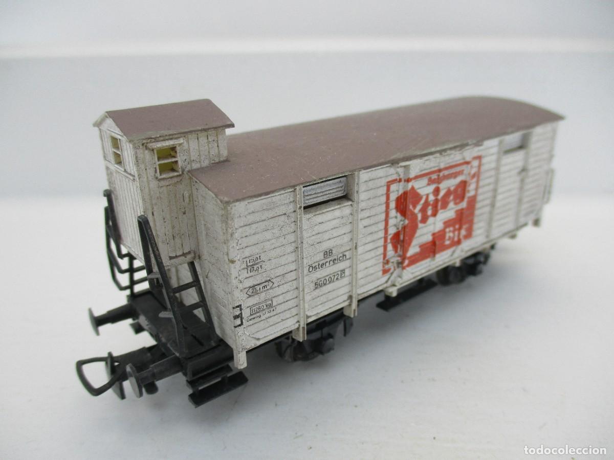 Trenes escala: VAGON MERCANCIA ESCALA HO REF G - Foto 1