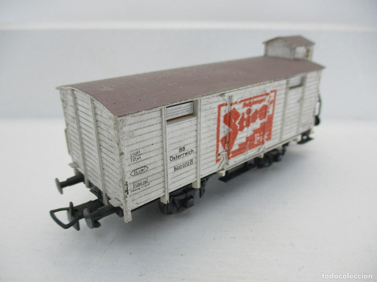 Trenes escala: VAGON MERCANCIA ESCALA HO REF G - Foto 2