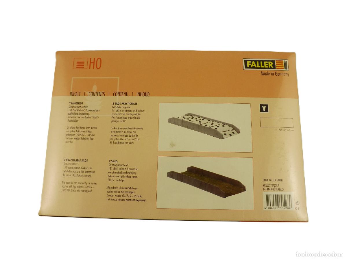 Trenes escala: Faller H0 Conjunto 130528 Silos - Foto 3