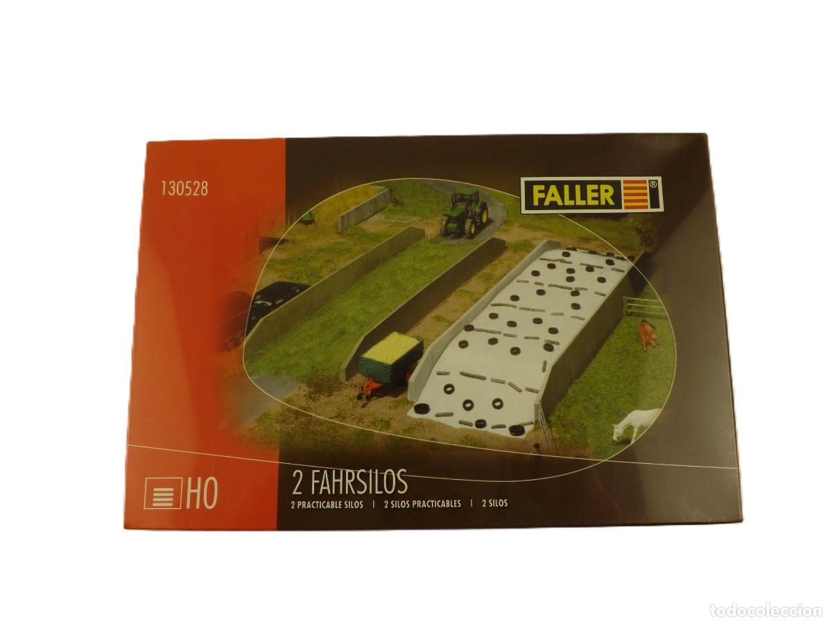 Trenes escala: Faller H0 Conjunto 130528 Silos - Foto 1