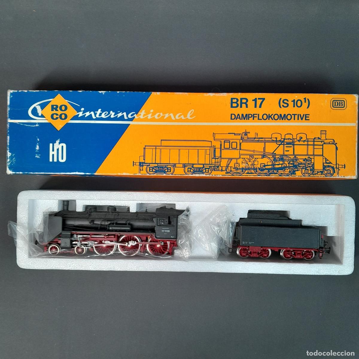 Trenes Escala: LOCOMOTORA DE VAPOR BR 17 (S 10). ROCO INTERNATIONAL H0. DEUTSCHE REICHSBAHN.
