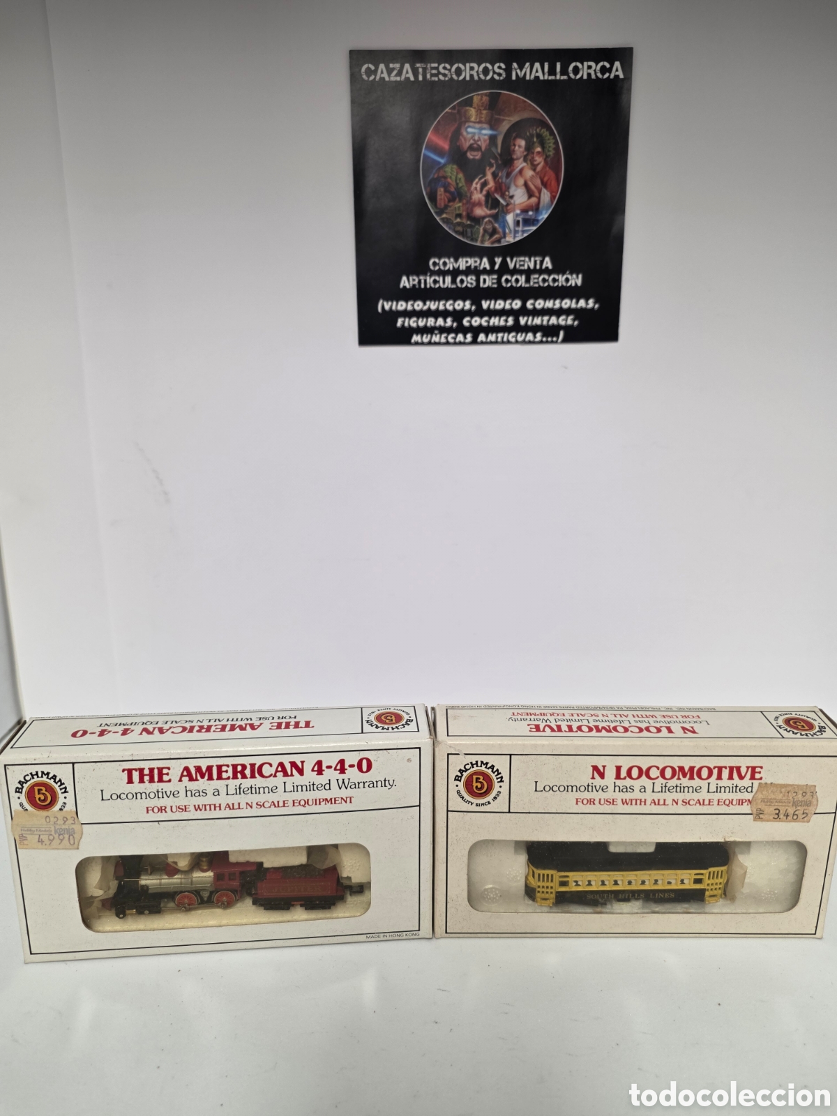 Trenes Escala: 2 locomotoras Bachmann escala N con caja original