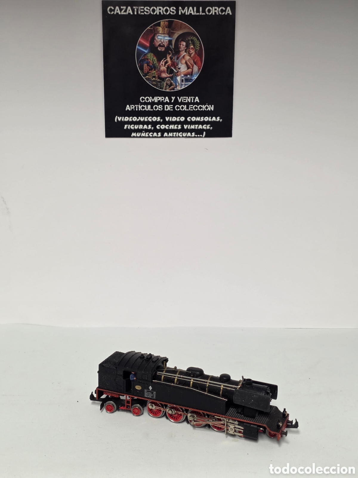 Trenes Escala: Locomotora vapor RENFE 242-0231 H0 Electrotren vintage