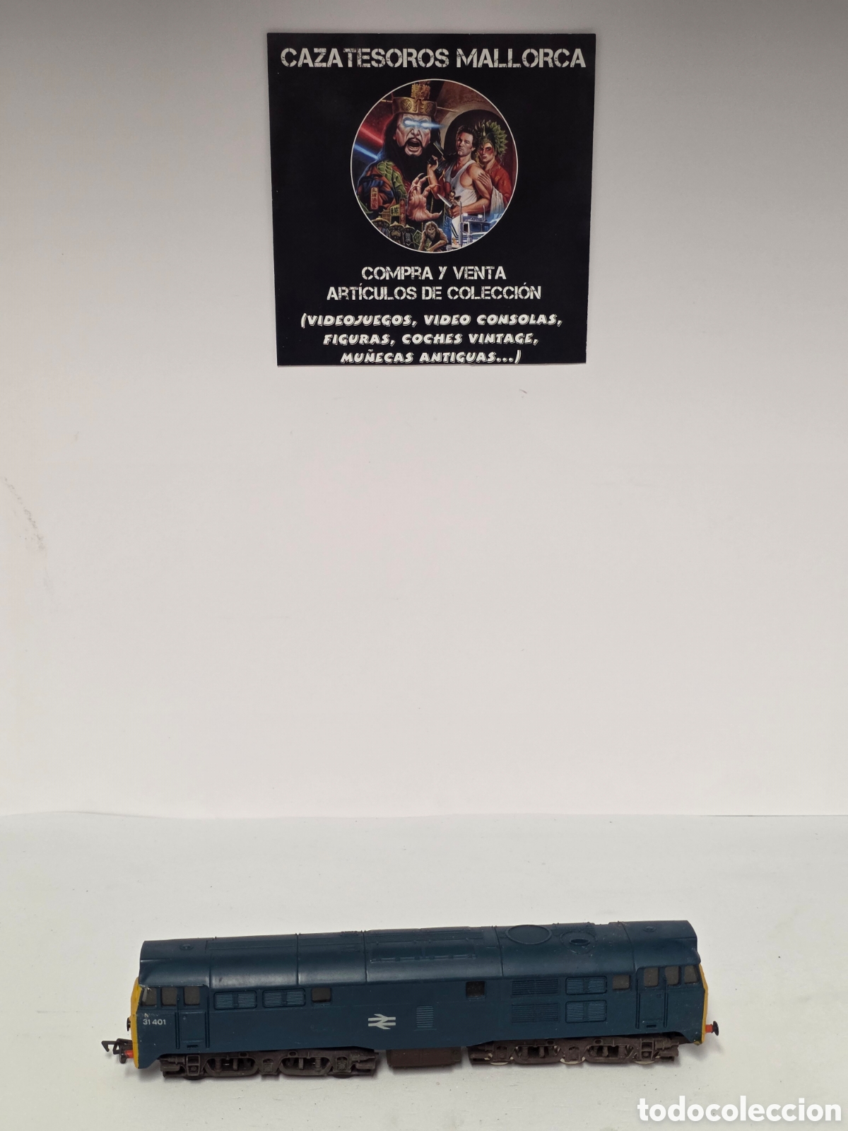 Trenes Escala: Locomotora British Rail 31 401 &ndash; Tren el&eacute;ctrico vintage