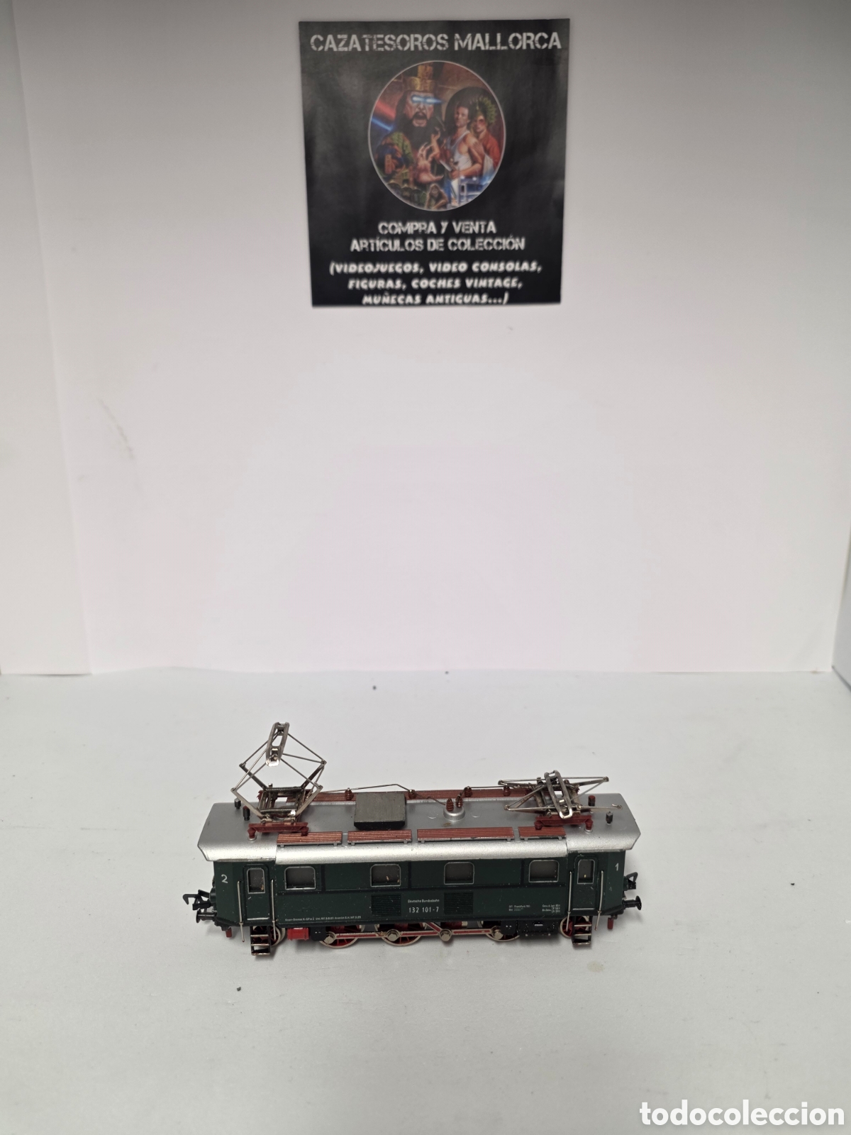 Trenes Escala: Locomotora el&eacute;ctrica DB BR151 H0 tren maqueta vintage