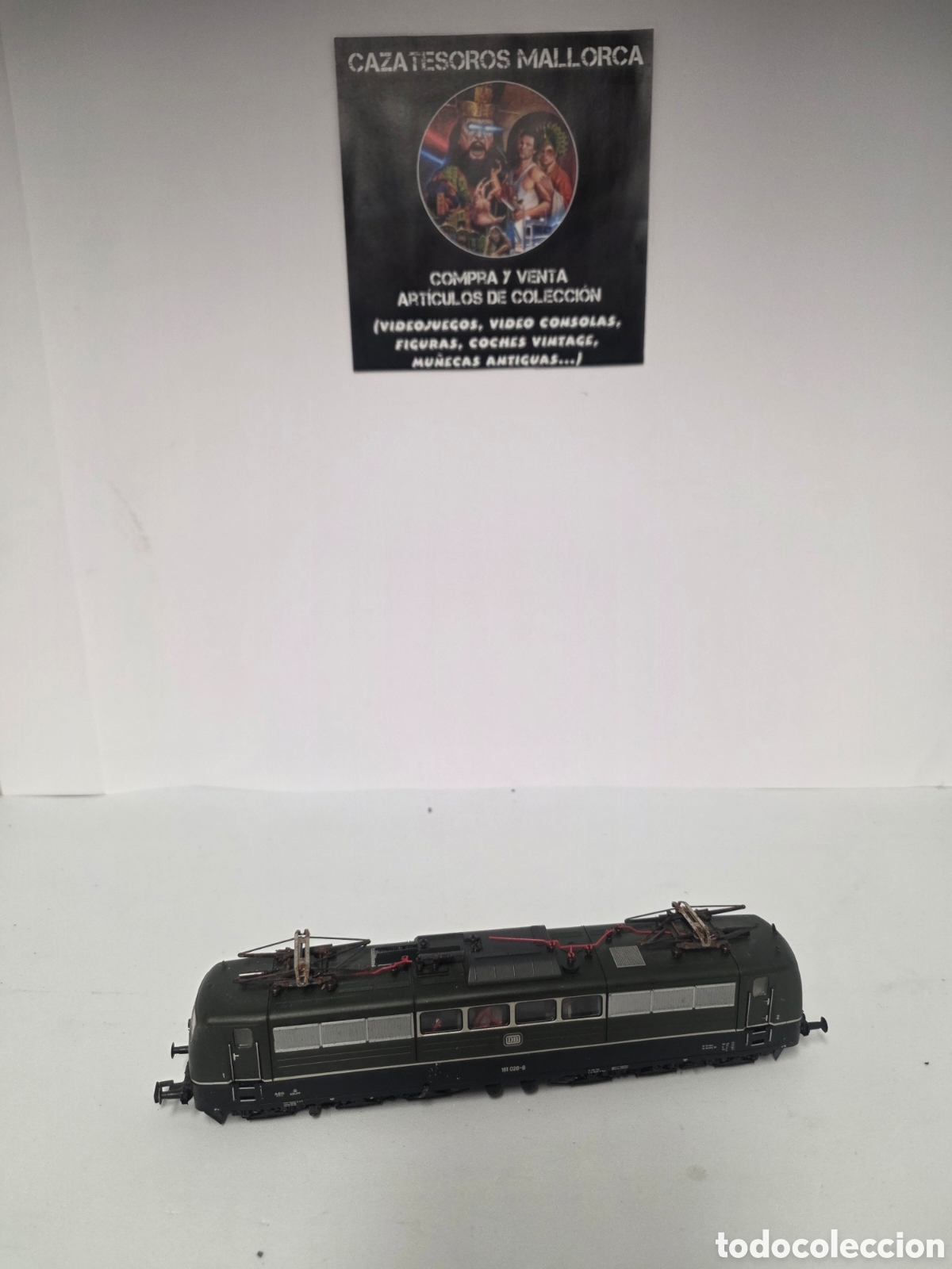 Trenes Escala: Locomotora el&eacute;ctrica DB BR151 H0 tren maqueta vintage