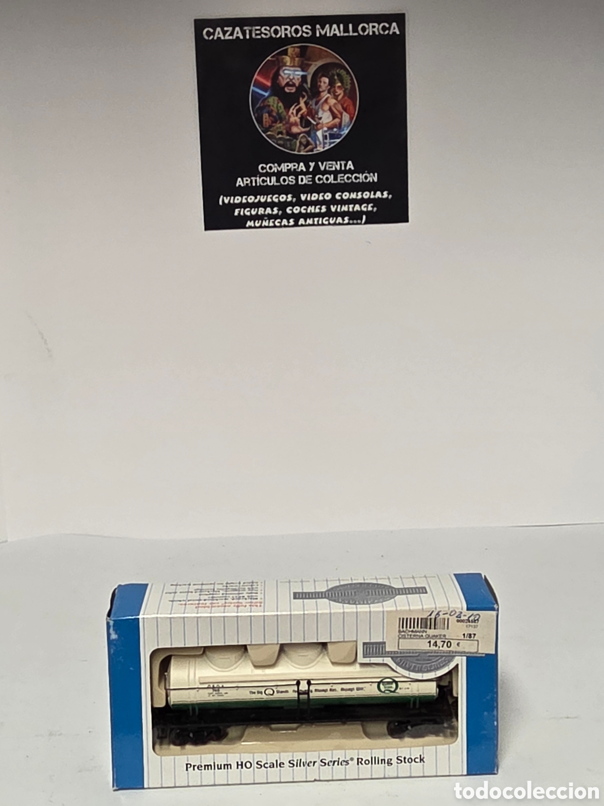 Trenes Escala: Vag&oacute;n cisterna HO Bachmann Silver Series Quaker State &ndash; Ref. 17137 &ndash; Nuevo en caja