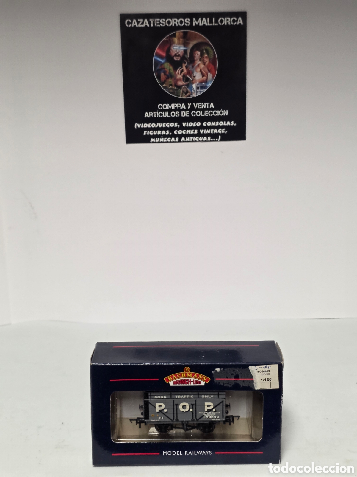 Trenes Escala: Vag&oacute;n P.O.P London Bachmann Branch Line &ndash; Escala N 1:160 &ndash; Nuevo en caja