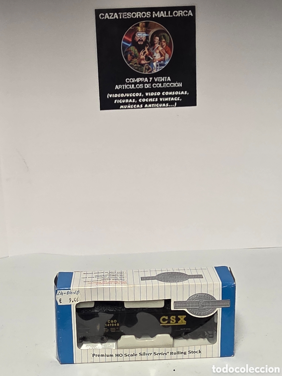 Trenes Escala: Vag&oacute;n CSX Bachmann Silver Series HO &ndash; Nuevo en caja