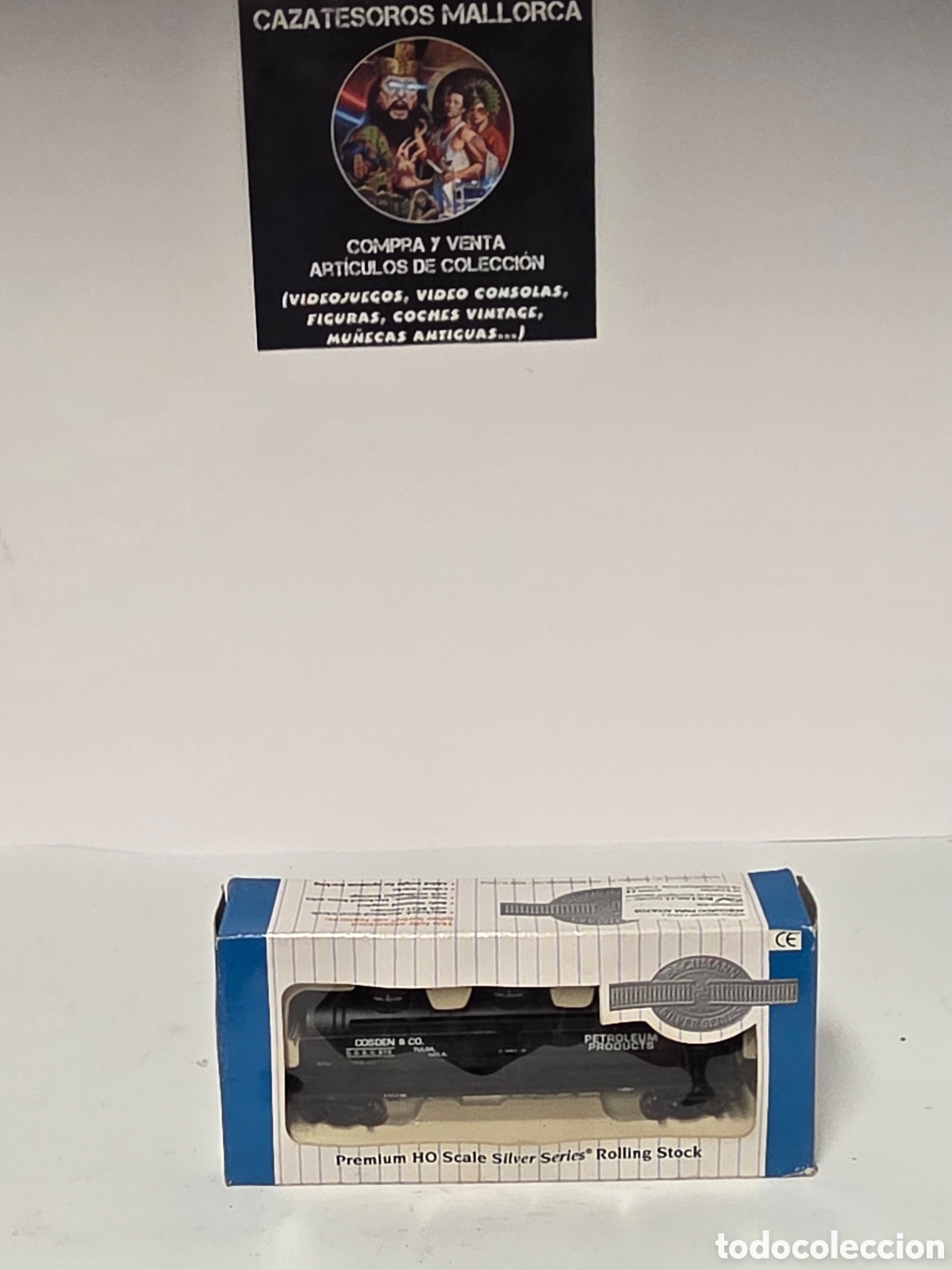 Trenes Escala: Vag&oacute;n cisterna Cosden Petroleum Bachmann Silver Series HO