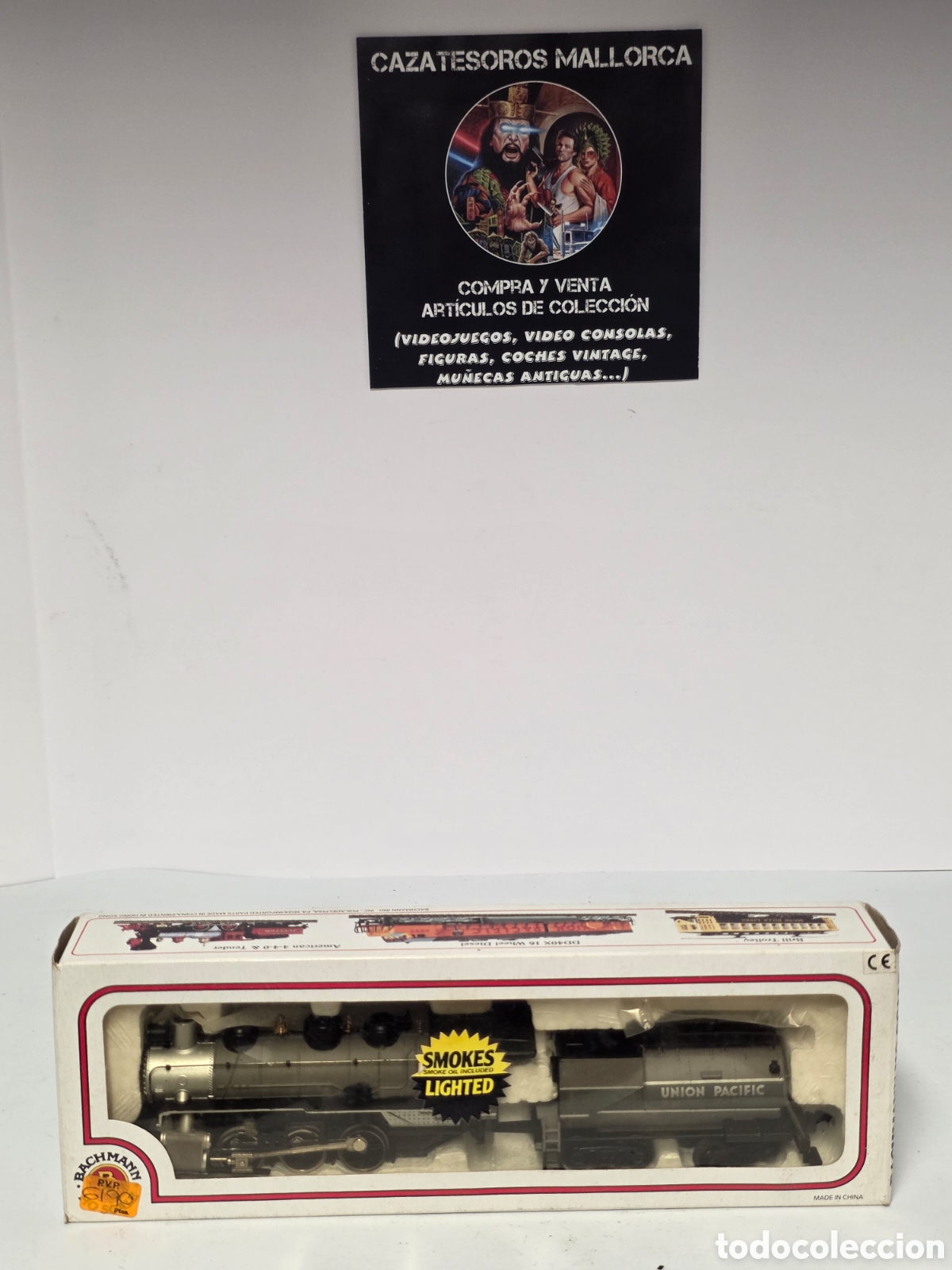 Trenes Escala: Locomotora Bachmann Union Pacific HO con humo y luz &ndash; en caja