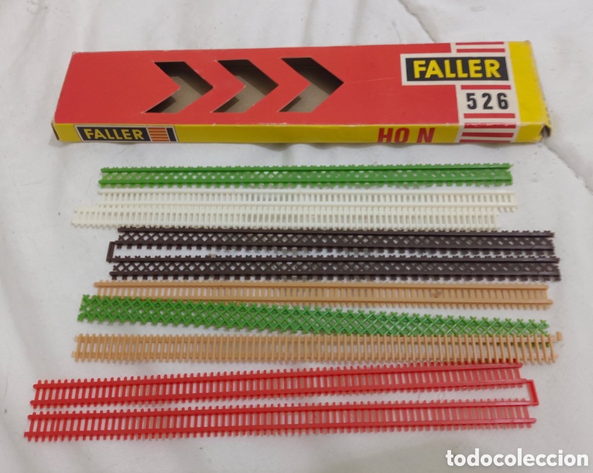 Trenes Escala: Vallas nuevas faller 526 trenes ho y N