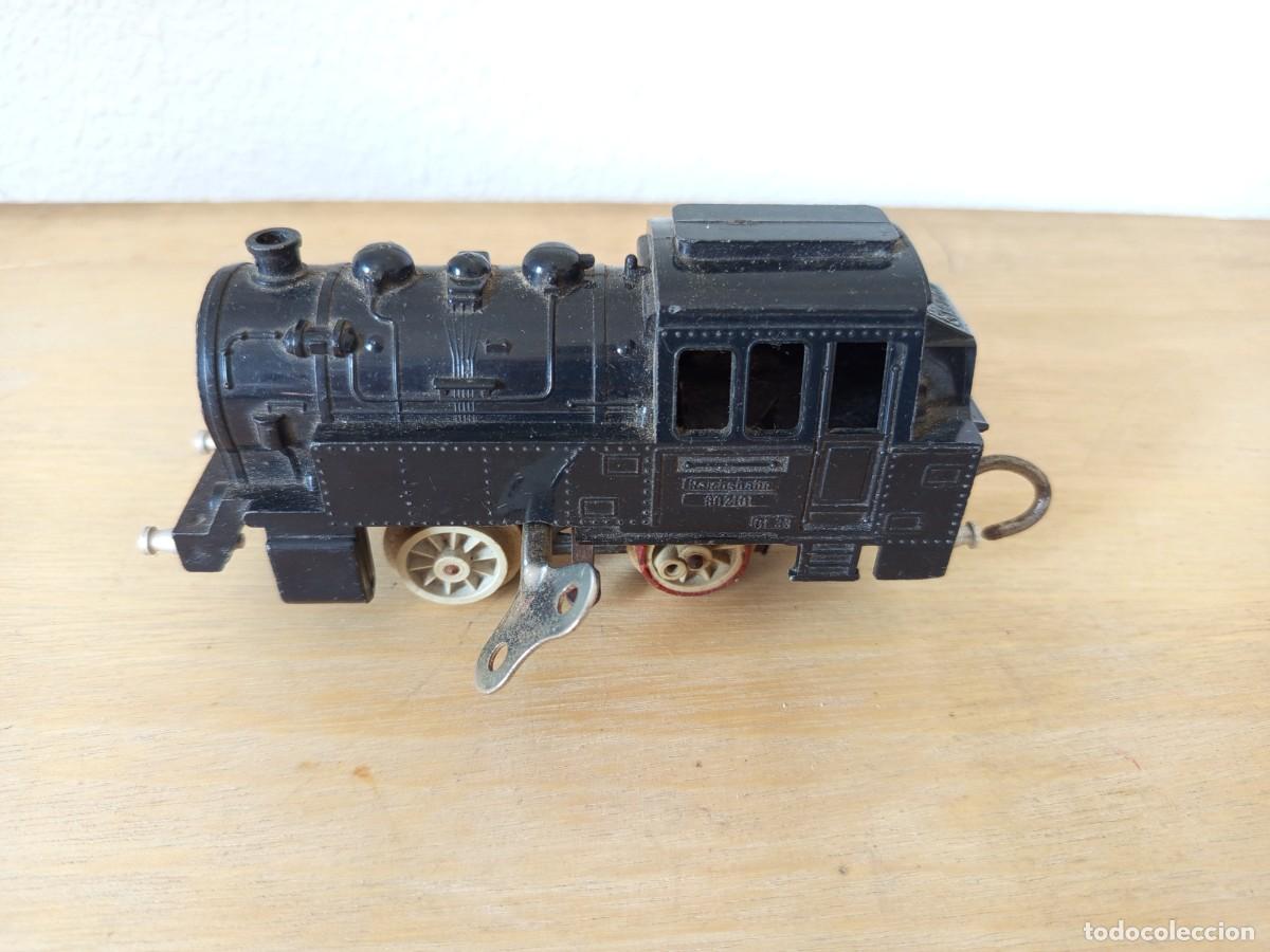 Trenes Escala: Locomotora de Vapor v&iacute;a 0 Reichsbahn 802101 G1 33 Modelo de Ferrocarril.Vintage