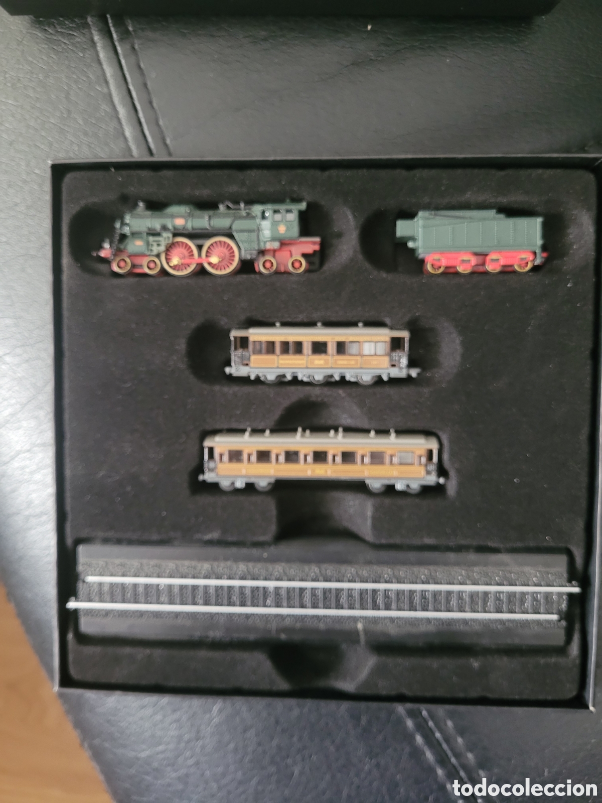 Trenes escala: MINIATURA ORIEN EXPRESS, CON SECCION DE VIA - Foto 4