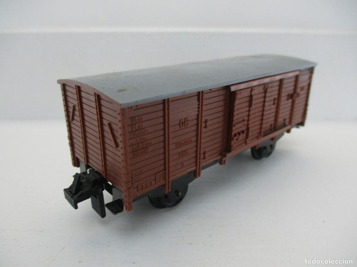Trenes escala: VAGON MERCANCIA ESCALA HO REF NF - Foto 2