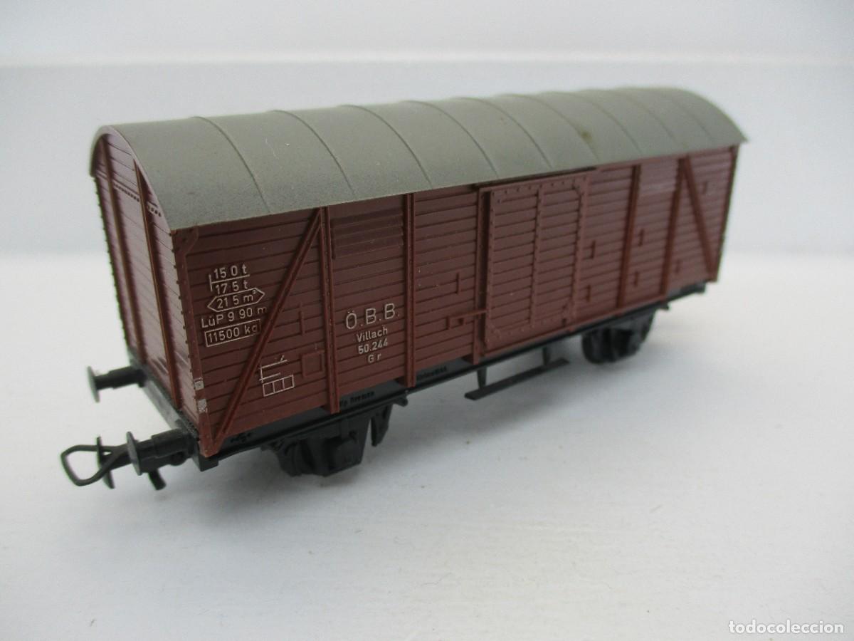 Trenes escala: VAGON MERCANCIA ESCALA HO REF NI - Foto 1