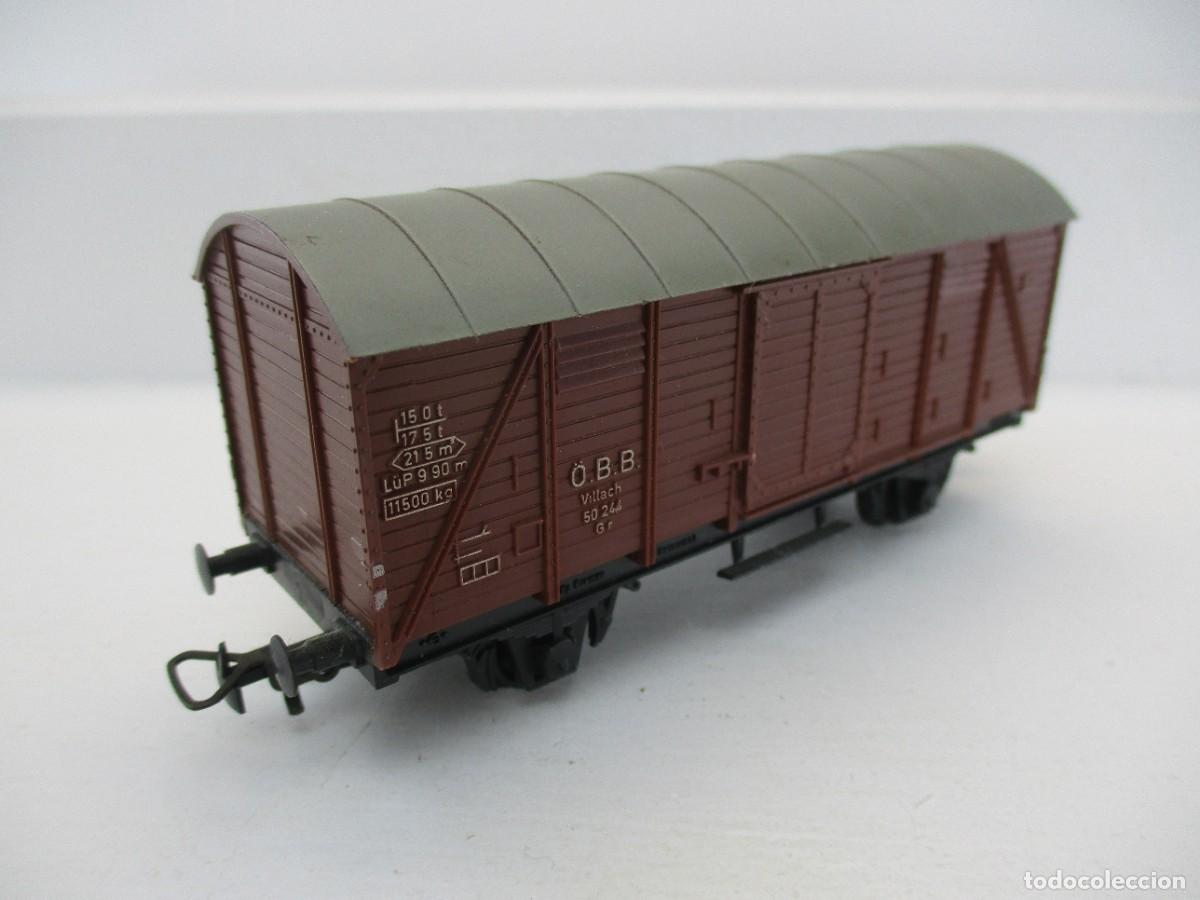 Trenes escala: VAGON MERCANCIA ESCALA HO REF NI - Foto 2