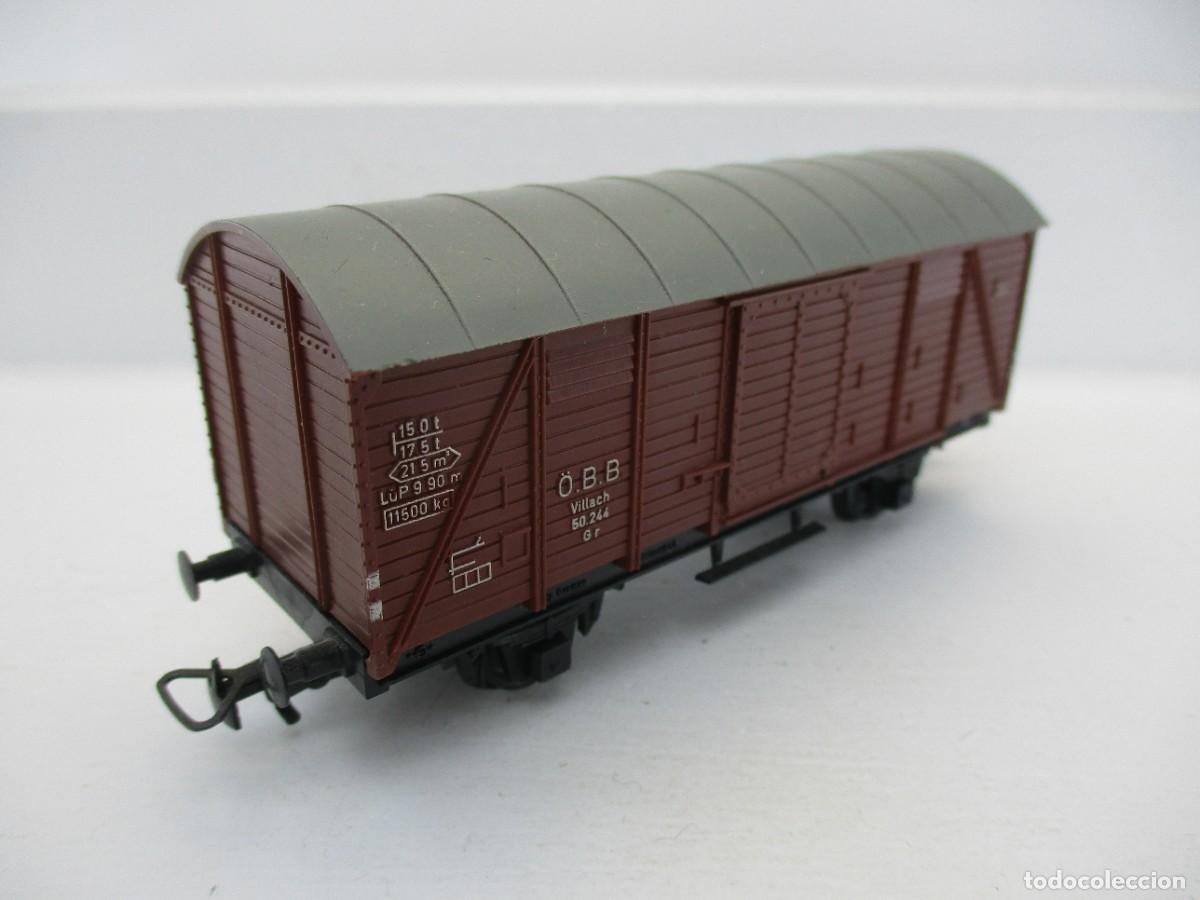Trenes escala: VAGON MERCANCIA ESCALA HO REF NI - Foto 1