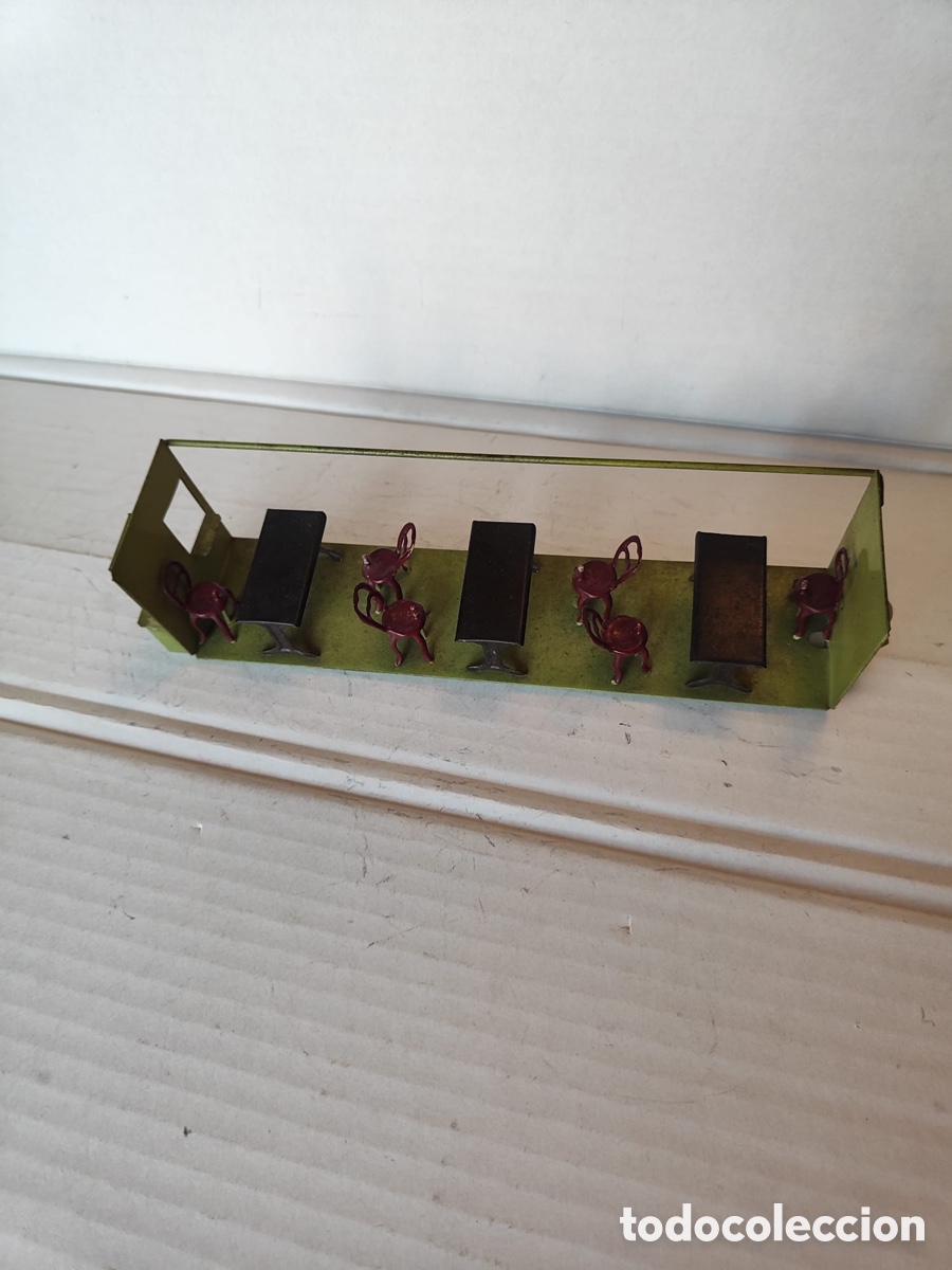 Trenes Escala: Bing spur 1,interior original comedor.