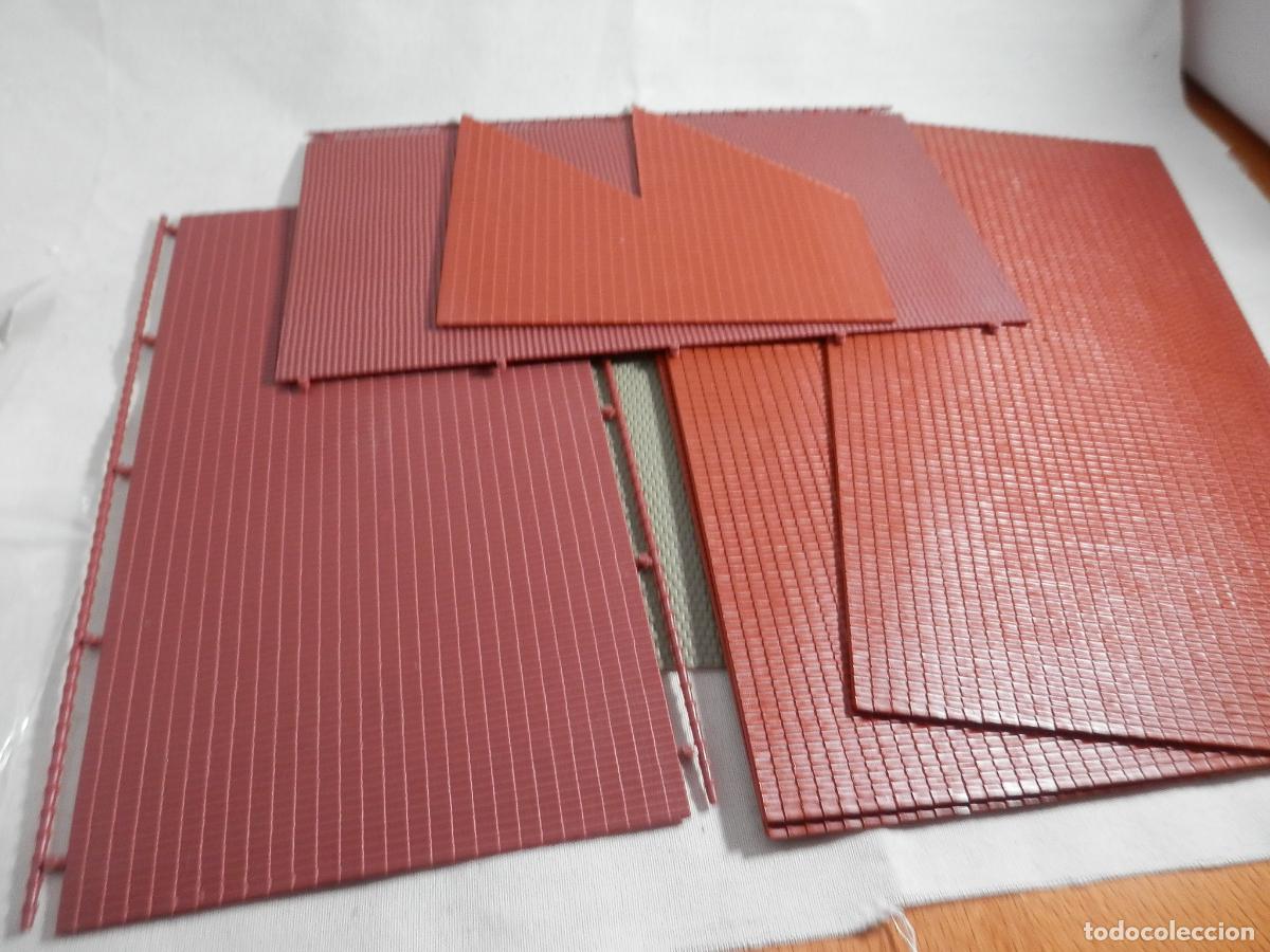 Trenes Escala: LOTE PLANCHAS PARA TEJADO ESCALA HO