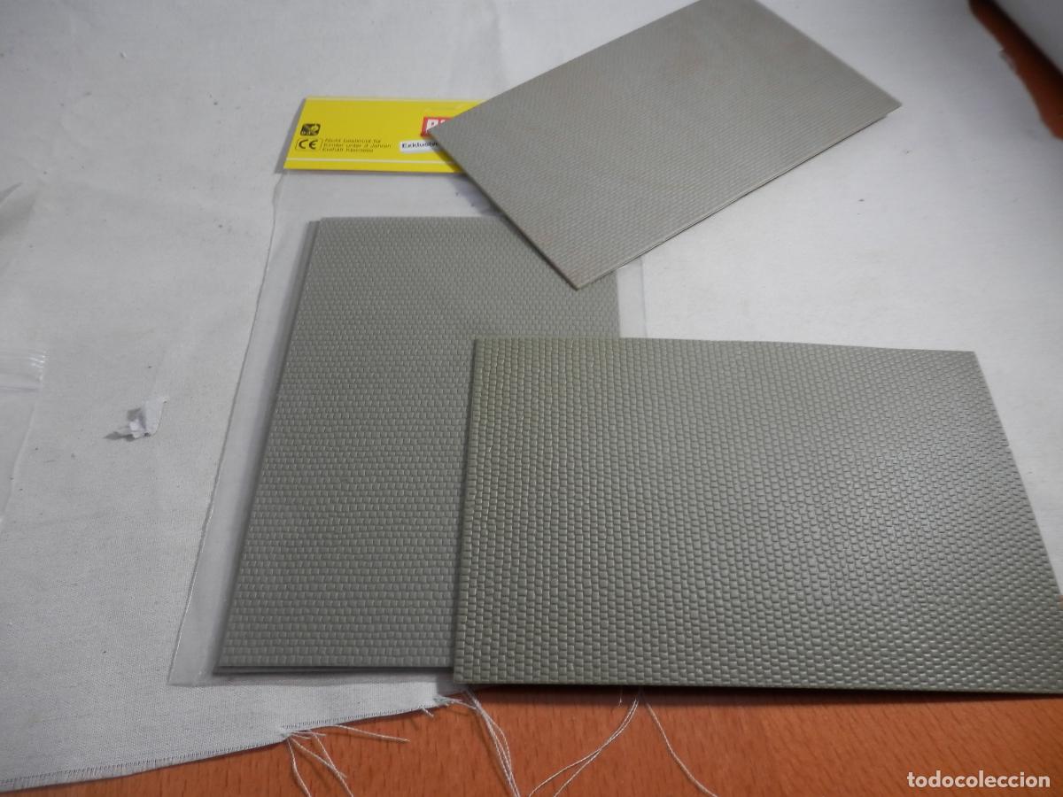 Trenes Escala: LOTE PLANCHAS PARA TEJADO ESCALA HO