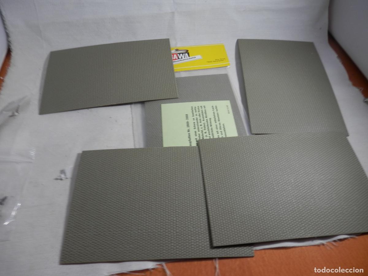 Trenes Escala: LOTE PLANCHAS PARA TEJADO ESCALA HO