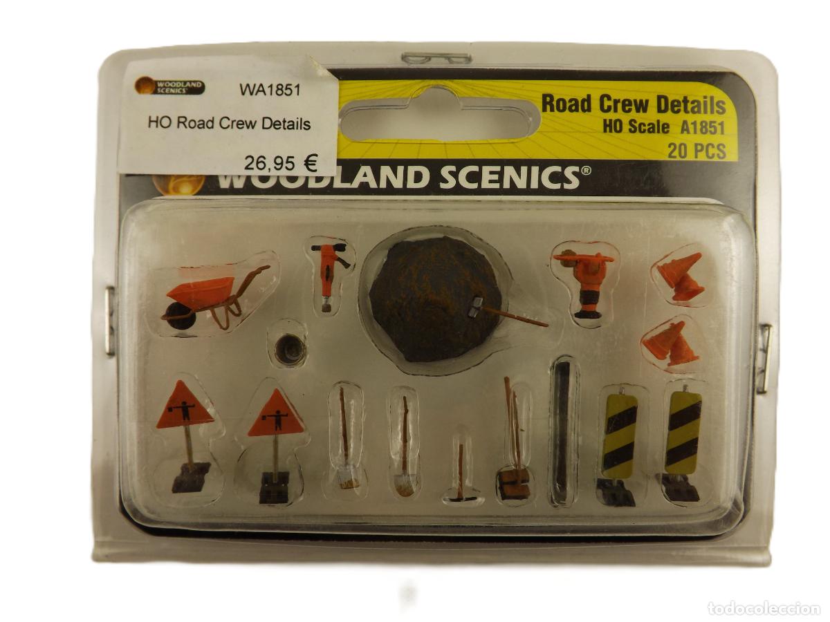 Trenes Escala: Woodland Scenics H0 Personajes para maquetas H0 Equipos de obras