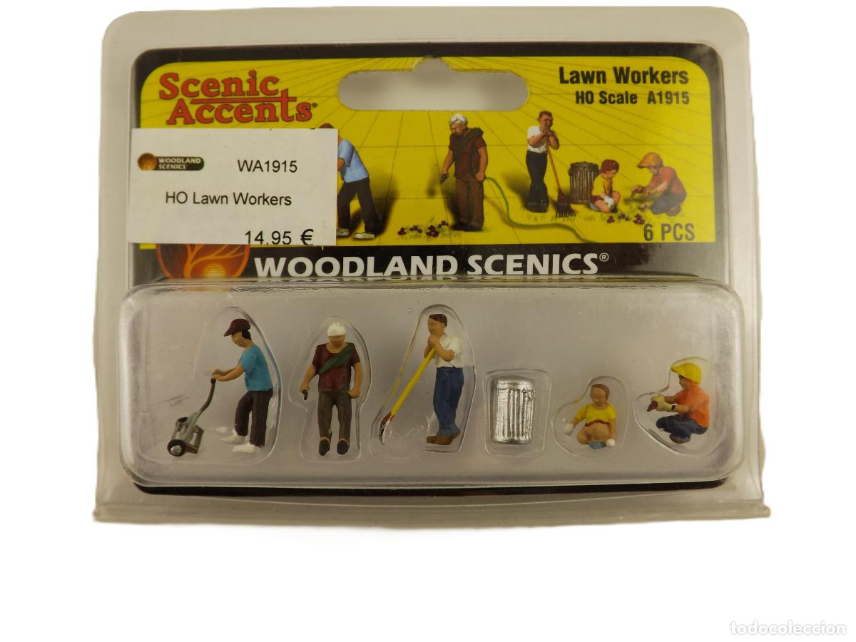 Trenes Escala: Woodland Scenics H0 Personajes para maquetas H0 Trabajadores