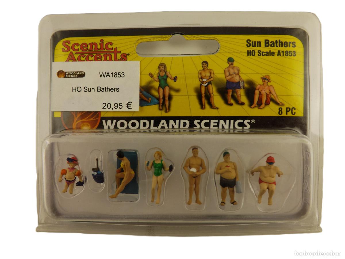 Trenes Escala: Woodland Scenics H0 Personajes para maquetas H0 Personas en traje de ba&ntilde;o