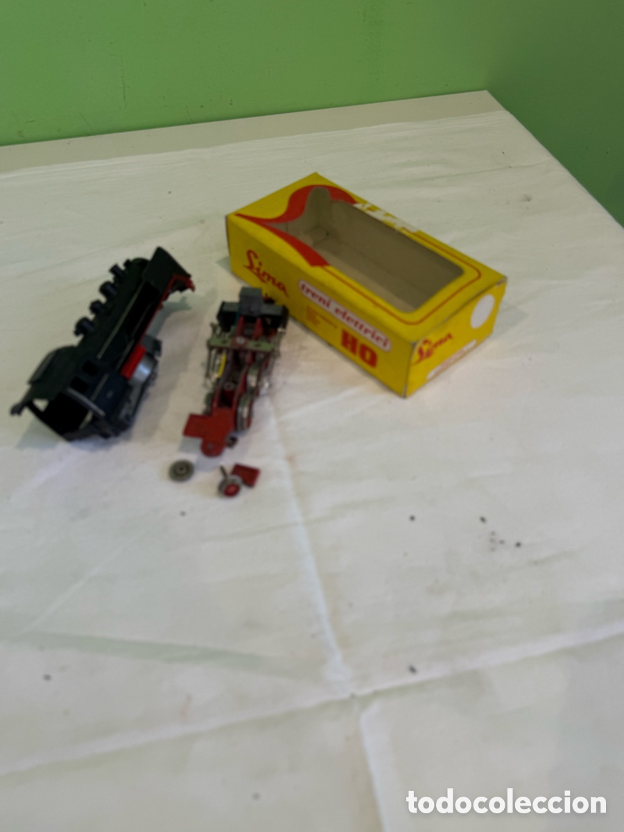 Trenes Escala: Locomotor met&aacute;lica para recambios o piezas.