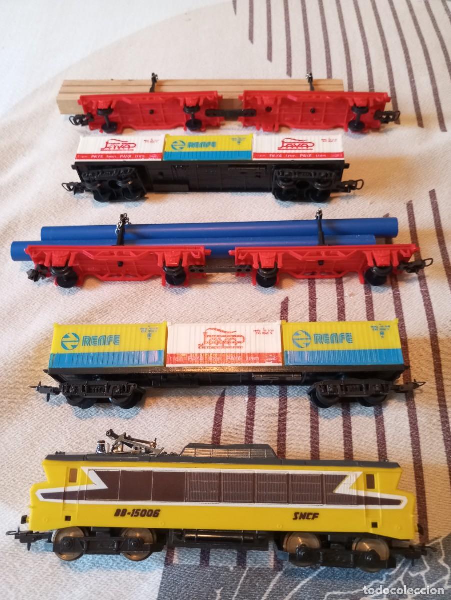 Trenes Escala: tren de mercancias de la E HO.1.87 ANALOGICOen muy buen estado